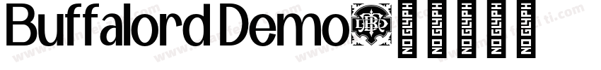 Buffalord Demo字体转换